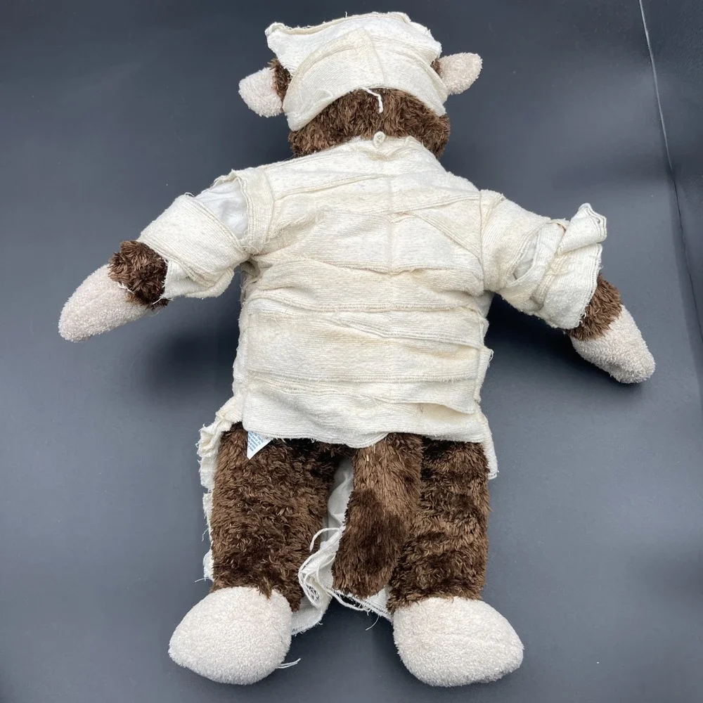 Vintage Mummy‎ Costume Outfit Gauze Wrap Fits Teddy Bear or Large Doll